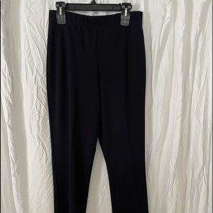 Susan Graver Black Straight leg Pants‎